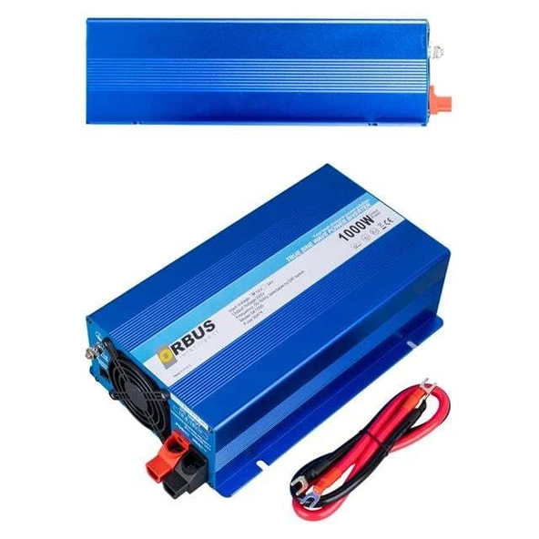 Orbus 12V 1000 Watt Tam Sinüs İnvertör - Resim 4