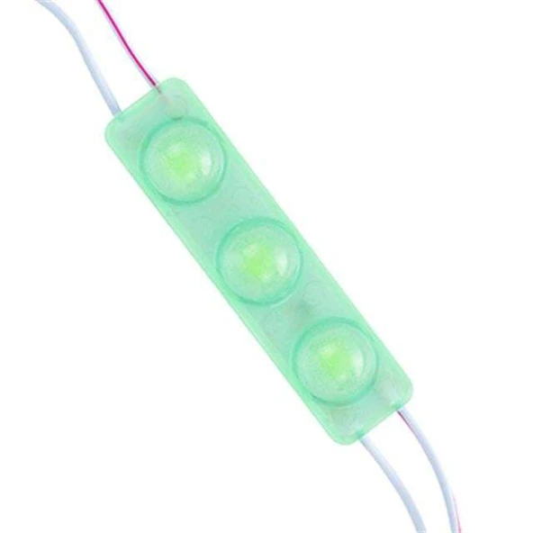 Powermaster 12 V 1.5 Watt Yeşil 2835 Modül Led 70x15 mm ürün görseli 1