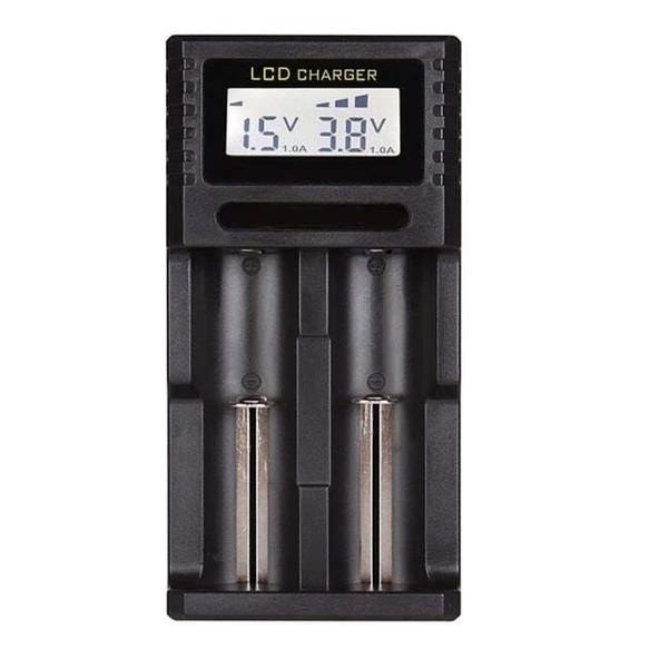 Powermaster PMR-K2 4.2 Volt 2 x 0.5 Amper Pil Şarj Cihazı ürün görseli 1