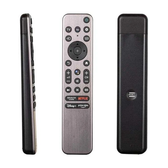 Sony RMF-TX900U Bravia Core Netflix+Disney+Prime Video Tuşlu Ses Komutlu LCD LED TV Kumanda ürün görseli 1