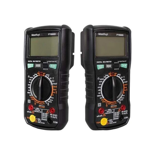 PowerMaster FY890D Digital Multimetre Ölçü Aleti True Rms - Resim 2