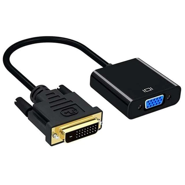 Powermaster DVI-D To VGA 24+1 Çevirici Adaptör Kablo ürün görseli 1