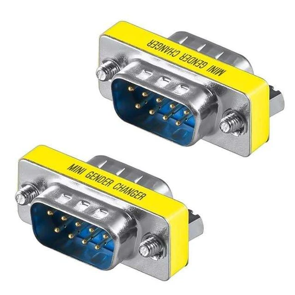 PowerMaster PM-1944 VGA Erkek-Erkek (M2M) 15 Pin Çevirici Ara Adaptör ürün görseli 1