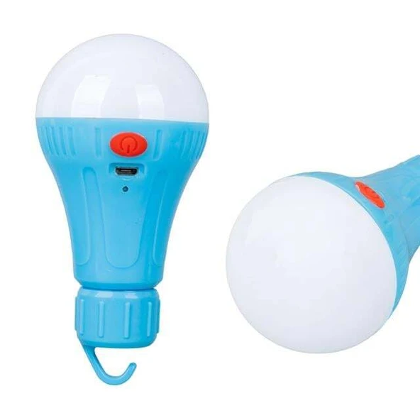 Powermaster LY-V08 Şarjlı Kamp Lambası (Çakarlı) - Resim 2