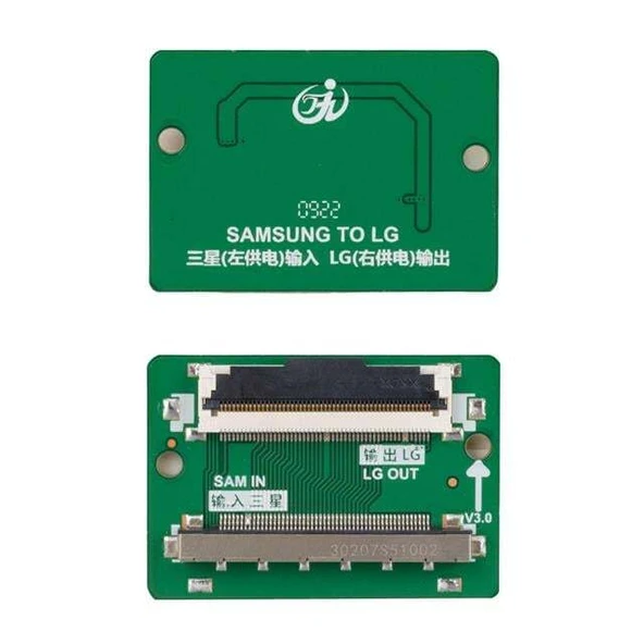 Lcd Panel Flexi Repair Kart Sam In Lg Out Fhd Lvds To Fpc QK0803C ürün görseli 1