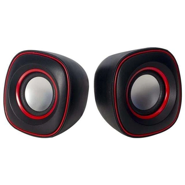 MagicVoice D-015 1+1 USB Mini Hoparlör - Speaker (2*5 Watt - 4 Ohm) ürün görseli 1