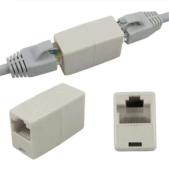 RJ 45 Dişi/Dişi Ara Adaptör (8P8C Ara) ürün görseli 1
