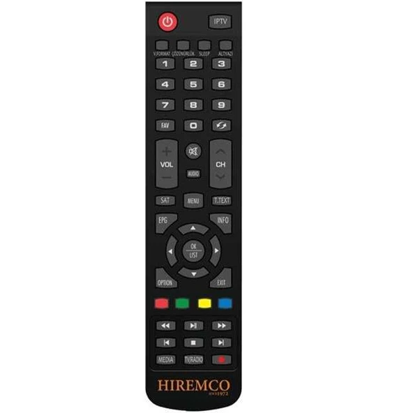 Hiremco Turbo IP Uydu Alıcı Kumandası ürün görseli 1