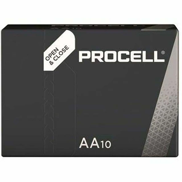 Procell Endüstriyel Alkalin LR6 AA 10'lu Kalem Pil - Resim 3