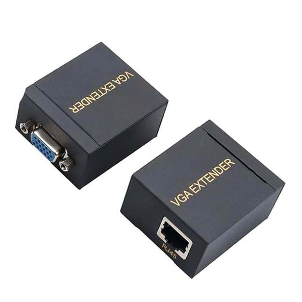 Powermaster PM-17297 VGA CAT5-CAT6 60 Metre Extender Uzatıcı ürün görseli 1