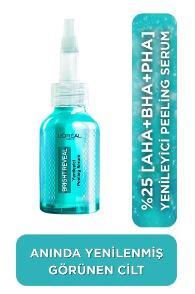 L'Oreal Paris Bright Reveal Yenileyici Peeling Serum 25 ml ürün görseli 1