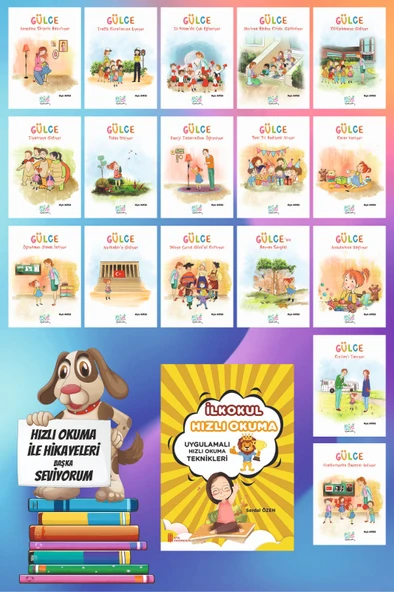 1.Sınıf Gülce Öykü Dizisi (Belirli Gün ve Haftalarla İlgili Hikayeler) 21 Kitap + Hızlı Okuma ürün görseli 1