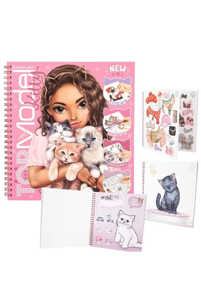 Kitty Boyama Defteri ürün görseli 1