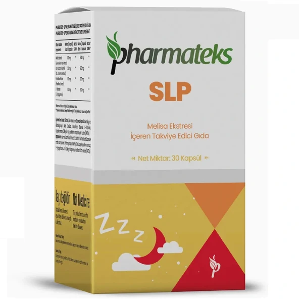 SLP Melisa Ekstresi İçeren Takviye Edici Gıda 30 Kapsül, Pharmateks ürün görseli 1