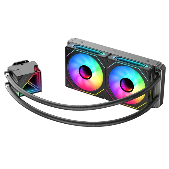 James Donkey Lugis JDC240 ARGB 240mm Sıvı İşlemci Soğutucu AM5 ve LGA1700 Uyumlu ürün görseli 1