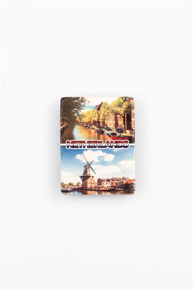 Hollanda Temalı Taş Magnet - Resim 3