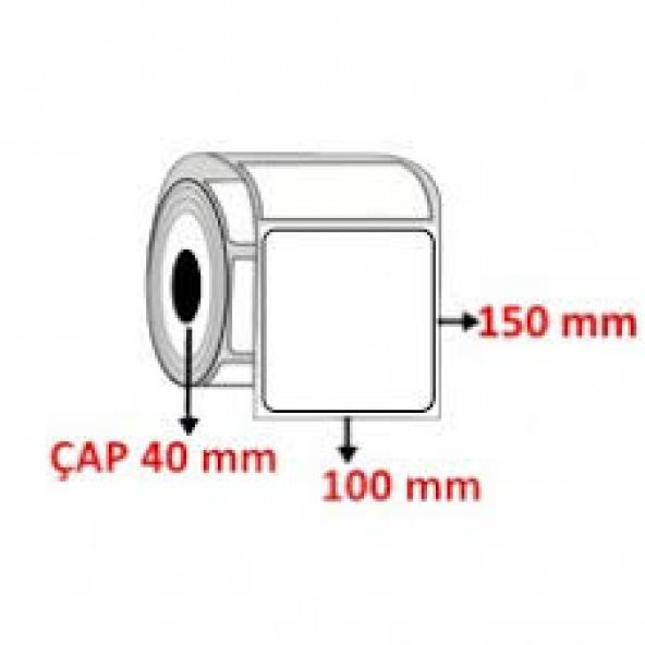 100X150 BARKOD ETİKETİ 150 SARIM ürün görseli 1