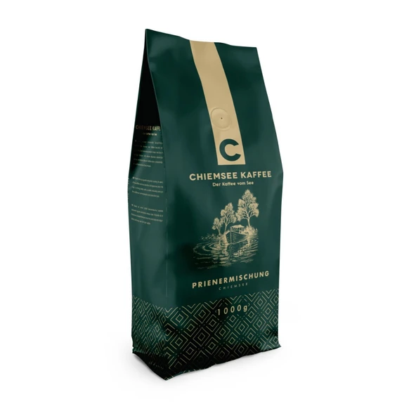 Chiemsee Kaffee Prienermischung 1000 Gr Çekirdek Kahve ürün görseli 1