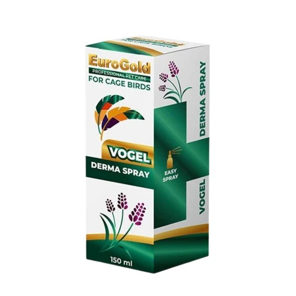 EuroGold Vogel Derma Kuşlar İçin Deri ve Tüy Bakım Spreyi 50 Ml ürün görseli 1