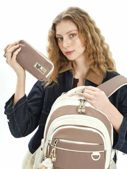 Pierre Cardin Kalem Çantası Kahve 03PCKLM3001.KH ürün görseli 1