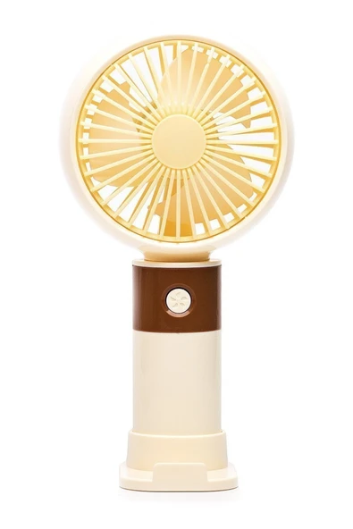 Taşınabililir Mini Usb Şarjlı 3 Kademeli El Masaüstü Vantilatör Fan Soğutucu YM88214 ürün görseli 1