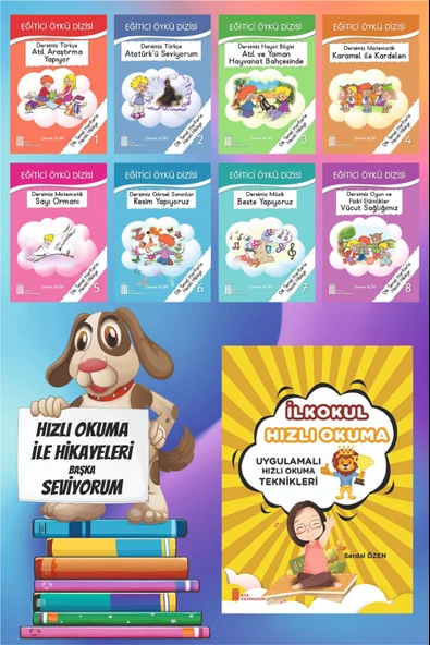 1.Sınıflar İçin Eğitici Öykü Dizisi +Hızlı Okuma ürün görseli 1