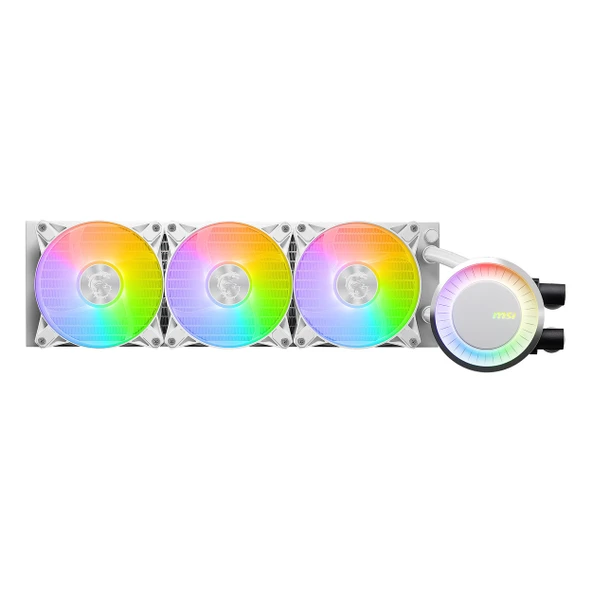 MSI MAG CoreLiquid E360 ARGB 360mm AM5/1851P Beyaz İşlemci Sıvı Soğutucu ürün görseli 1