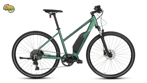 CARRARO E-SPORTIVE 6.7 KADIN ŞEHİR BİSİKLETİ 480H HD 28 JANT 9 V HD MAT MAVİ YEŞİL BUKALEMUN SİYAH BEYAZ ürün görseli 1