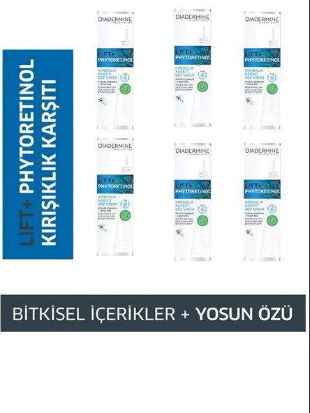 Kırışıklıkkarşıtı Göz Kremi (%100 Sonuç ) 15 Ml. X 6 Adet ürün görseli 1
