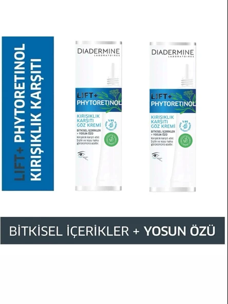 Kırışıklıkkarşıtı Göz Kremi (%100 Sonuç ) 15 Ml. X 2 Adet ürün görseli 1
