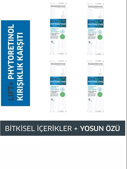 Kırışıklıkkarşıtı Göz Kremi (%100 Sonuç ) 15 Ml. X 4 Adet ürün görseli 1