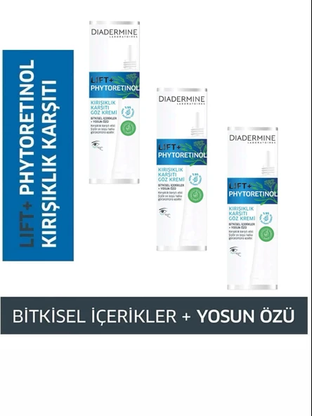 Kırışıklıkkarşıtı Göz Kremi (%100 Sonuç ) 15 Ml. X 3 Adet ürün görseli 1