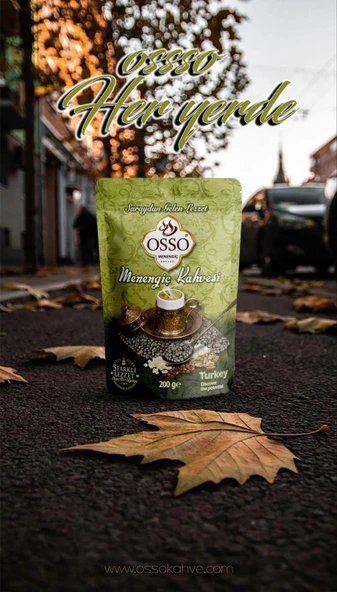 Osso 24'lü Menengiç Kahvesi(24X200=4800gr) - Resim 3