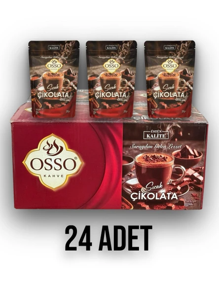 Osso 24'lü Sıcak Çikolata(24X200=4800gr) ürün görseli 1