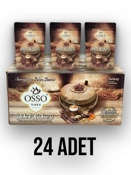 Osso 24'lü Dibek Kahvesi(24X200=4800gr) ürün görseli 1