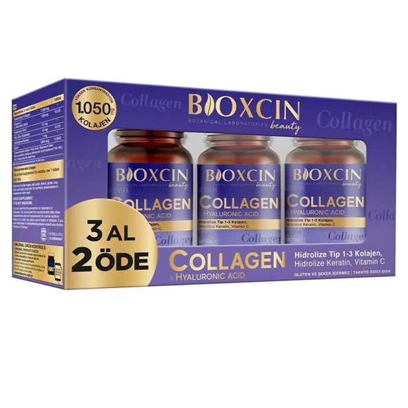 Bioxcin Beauyt Collagen 30 Tablet 3 Al 2 Öde ürün görseli 1