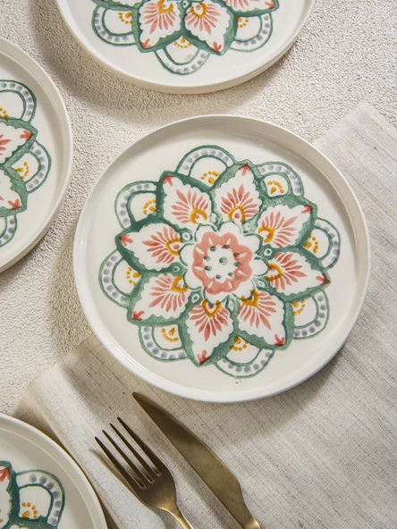 Boho Chic 6 lı Pasta Seti- 19 cm. - Resim 3