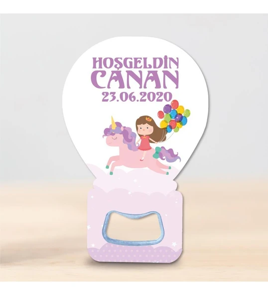 Kişiye Özel 30 Adet Bebek Balon Açacak Magnet - 7 ürün görseli 1