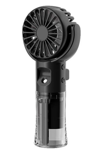 Taşınabililir Su Hazneli Mini Usb Şarjlı 3 Kademeli Askılı El Vantilatör Fan Soğutucu F4 ürün görseli 1