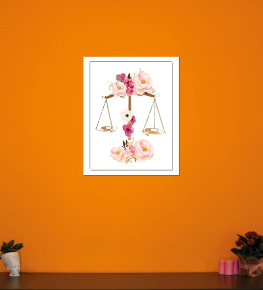 Avukatlar Gününe Özel Ahşap Tablo 40x30cm ürün görseli 1