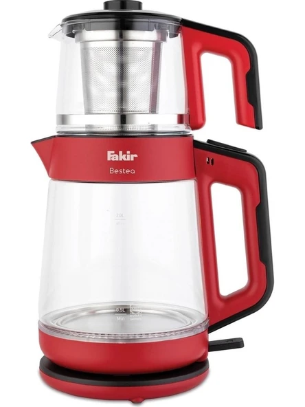 Fakir Cam Çay Makinesi Fakir Kırmızı ürün görseli 1