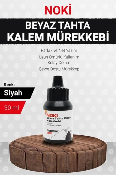 Noki Tahta Kalemi Mürekkebi Siyah 30 Cc ürün görseli 1