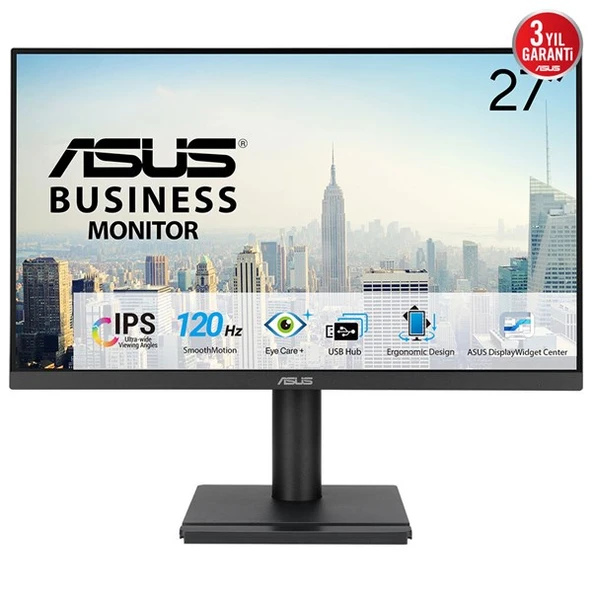 ASUS 27" IPS VA279QG 1MS 120HZ HDMI-DP GAMING MONİTÖR 1920X1080 ürün görseli 1