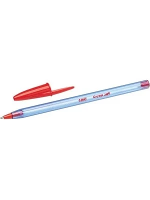 Bic Cristal Soft Tükenmez Kalem Kırmızı ürün görseli 1