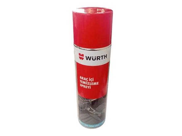WÜRTH Araç İçi Temizleme Spreyi 500ml (Plastik, Konsol, Koltuk, Tavan ve Döşeme için Derinlemesine Köpüklü Temizlik) ürün görseli 1