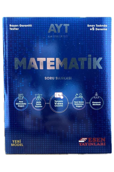 Esen Ayt Matematik Soru Bankası ürün görseli 1
