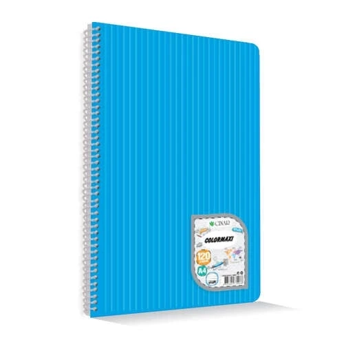 Çınar 73004 Colormaxı Sipiralli A4 Pp Kapak 96 Yp Çizgili Defter ürün görseli 1