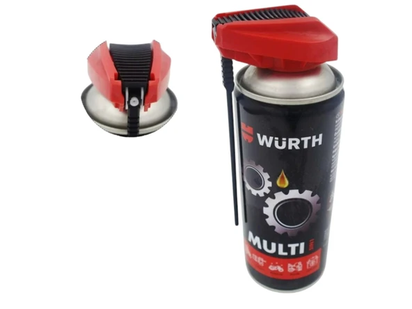 WÜRTH Kobra Başlı Multi Çok Amaçlı Sprey 400ml Temizleme - Yağlama - Pas Çözme ve Bakım Hepsi Bir Arada WD40 ürün görseli 1