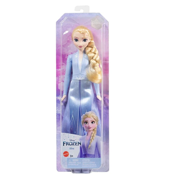 Disney Karlar Ülkesi Bebekleri HLW46 HLW48 Elsa Mavi Elbiseli ürün görseli 1
