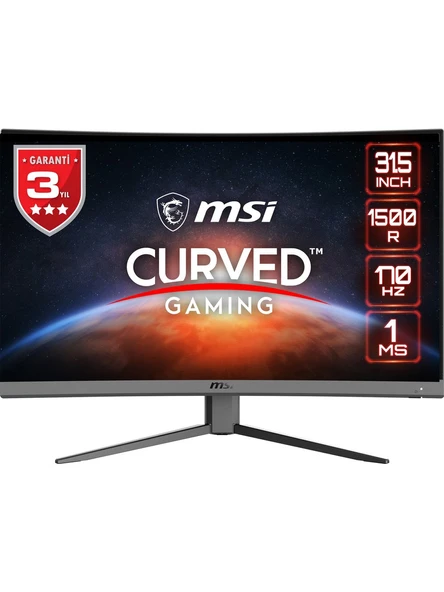 MSI Optix G32CQ4 E2 31.5" 1 ms 2K Curved 170 Hz Oyuncu Monitörü ürün görseli 1
